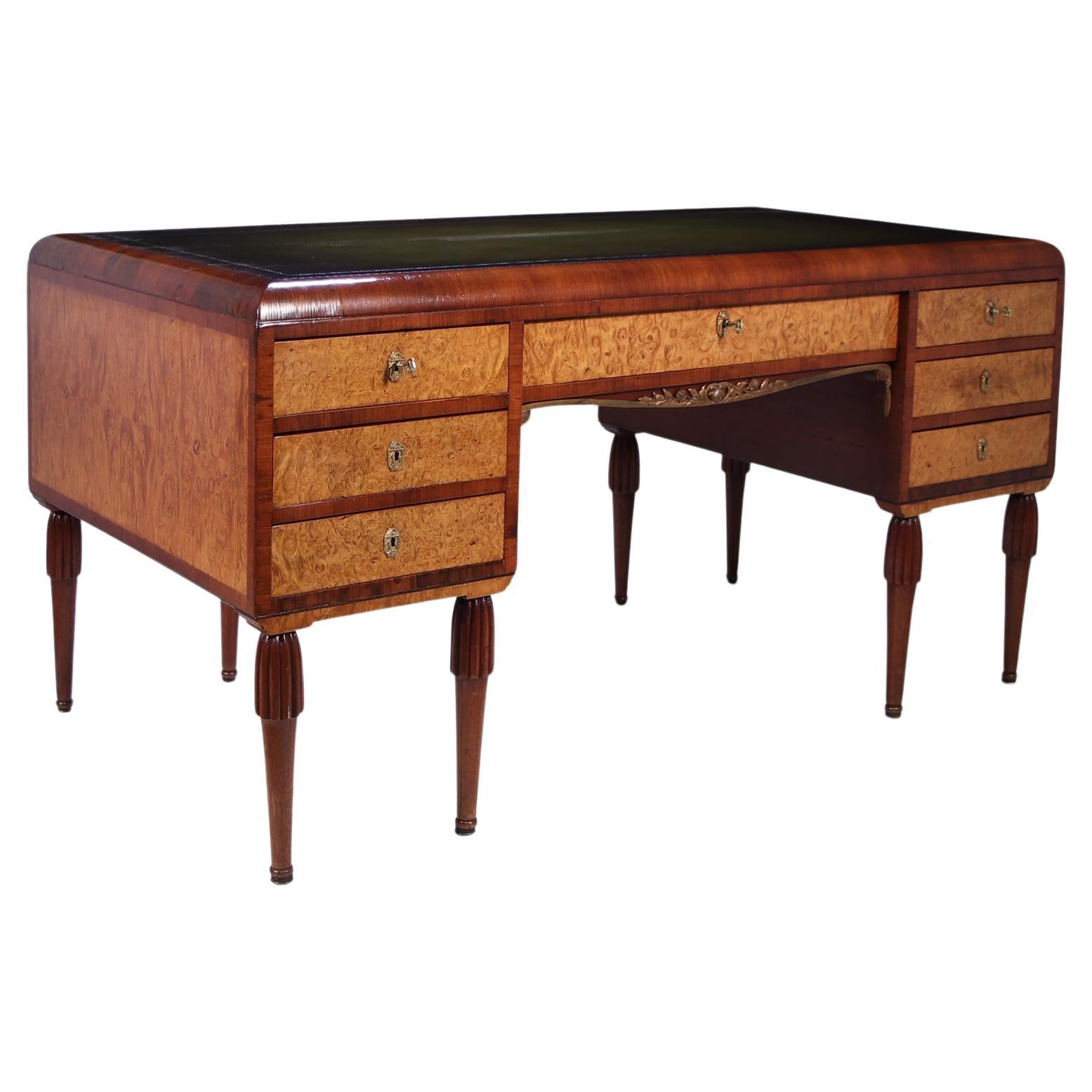 French Art Deco Writing Table by Maurice Dufrene