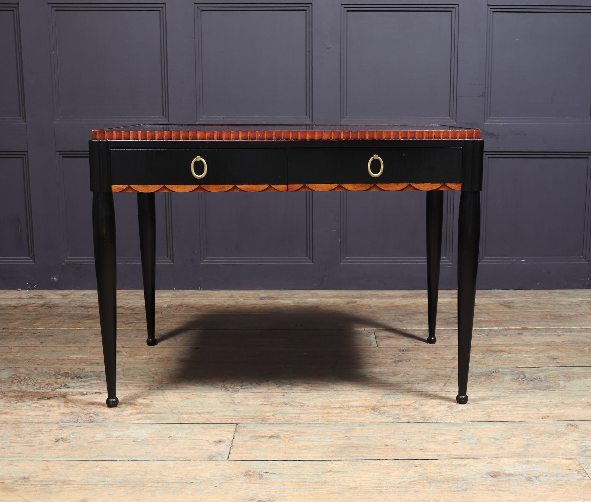 French Art Deco Writing Table 1