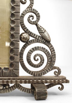 Cadre pour chevalet en fer forgé Art Déco français