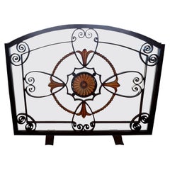 Art Deco Fireplace Tools and Chimney Pots