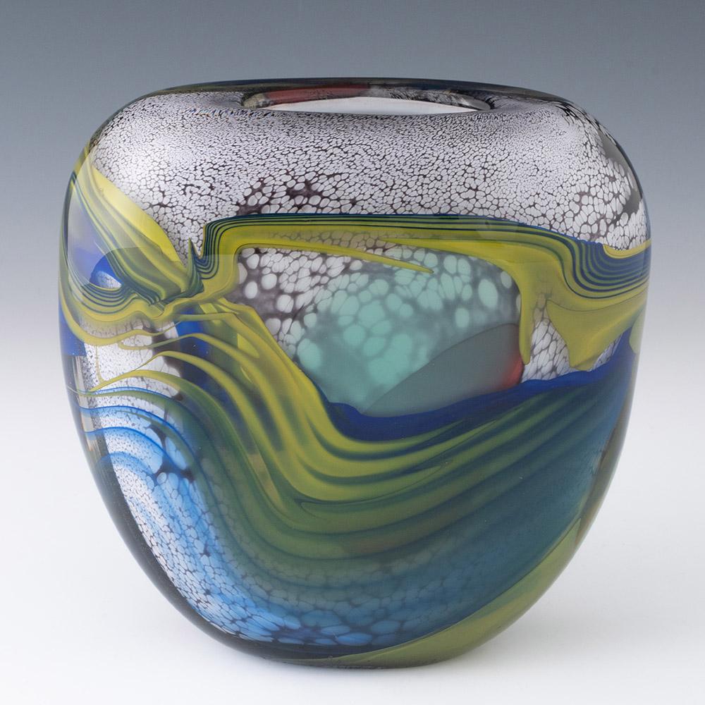Francese Vaso in vetro artistico francese di Pierre Marion in vendita