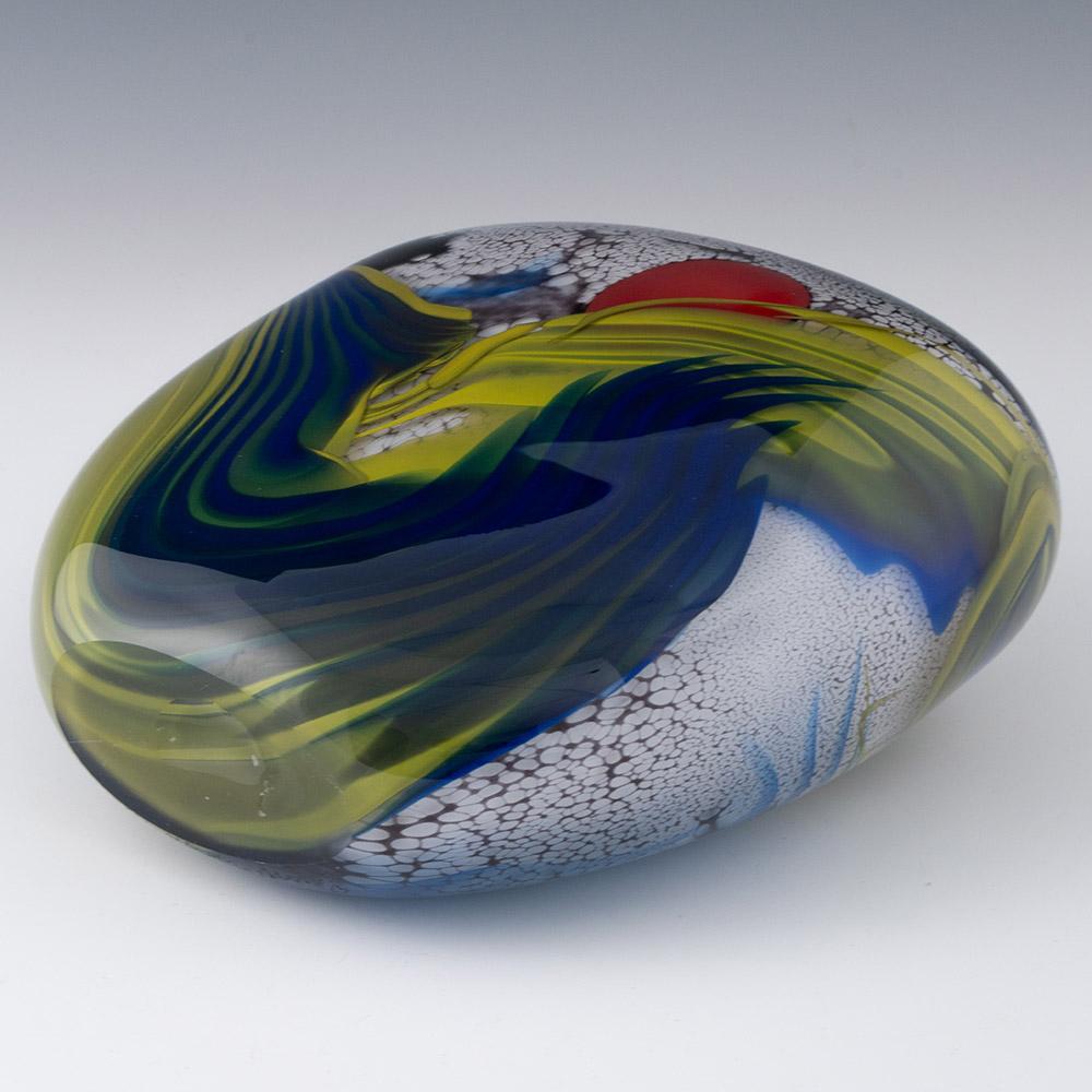 Fine XX secolo Vaso in vetro artistico francese di Pierre Marion in vendita