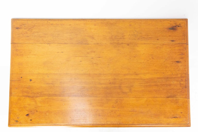 French Art Nouveau Beech Writing Table, Desk or Side Table, circa 1900 ...