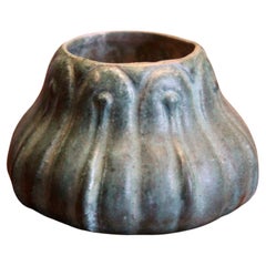 French Art Nouveau Ceramic Vase