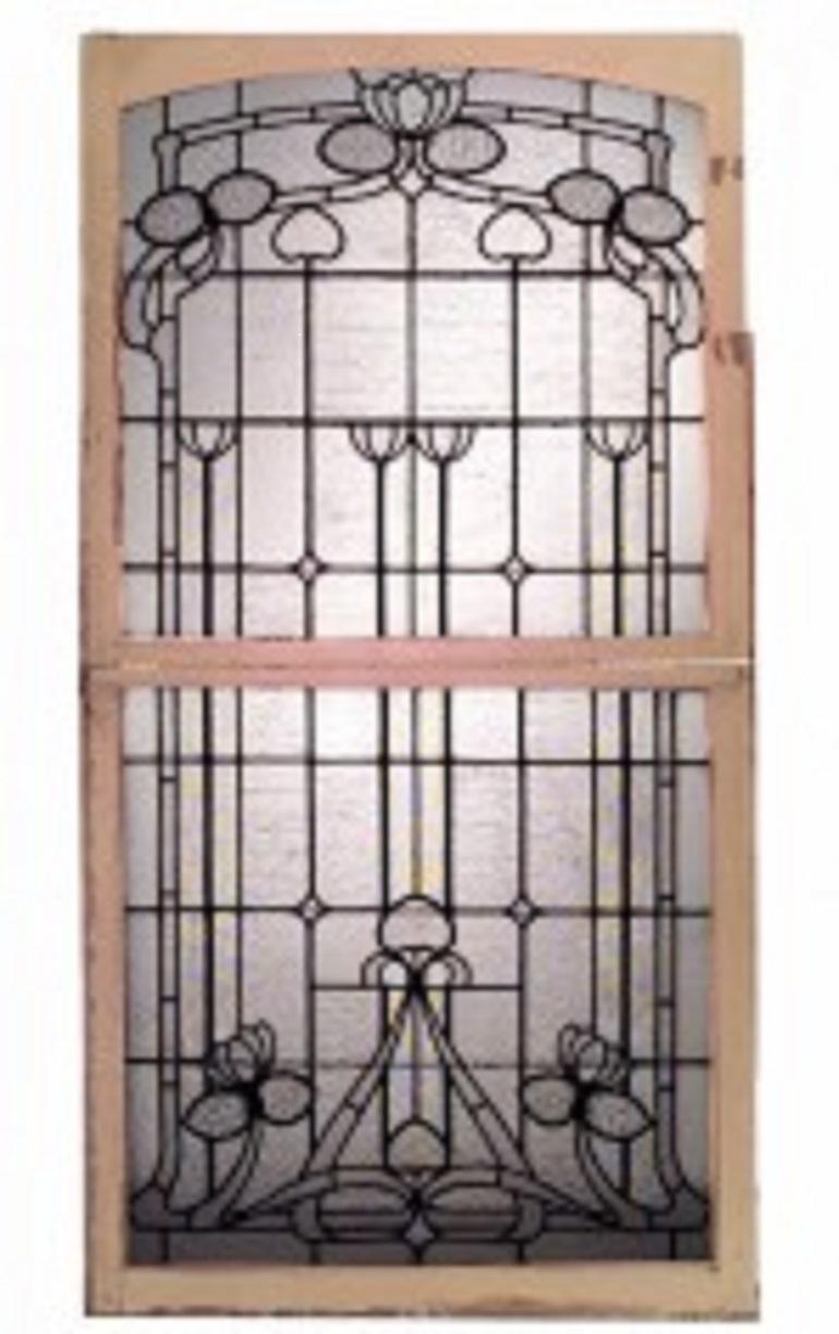 art nouveau window