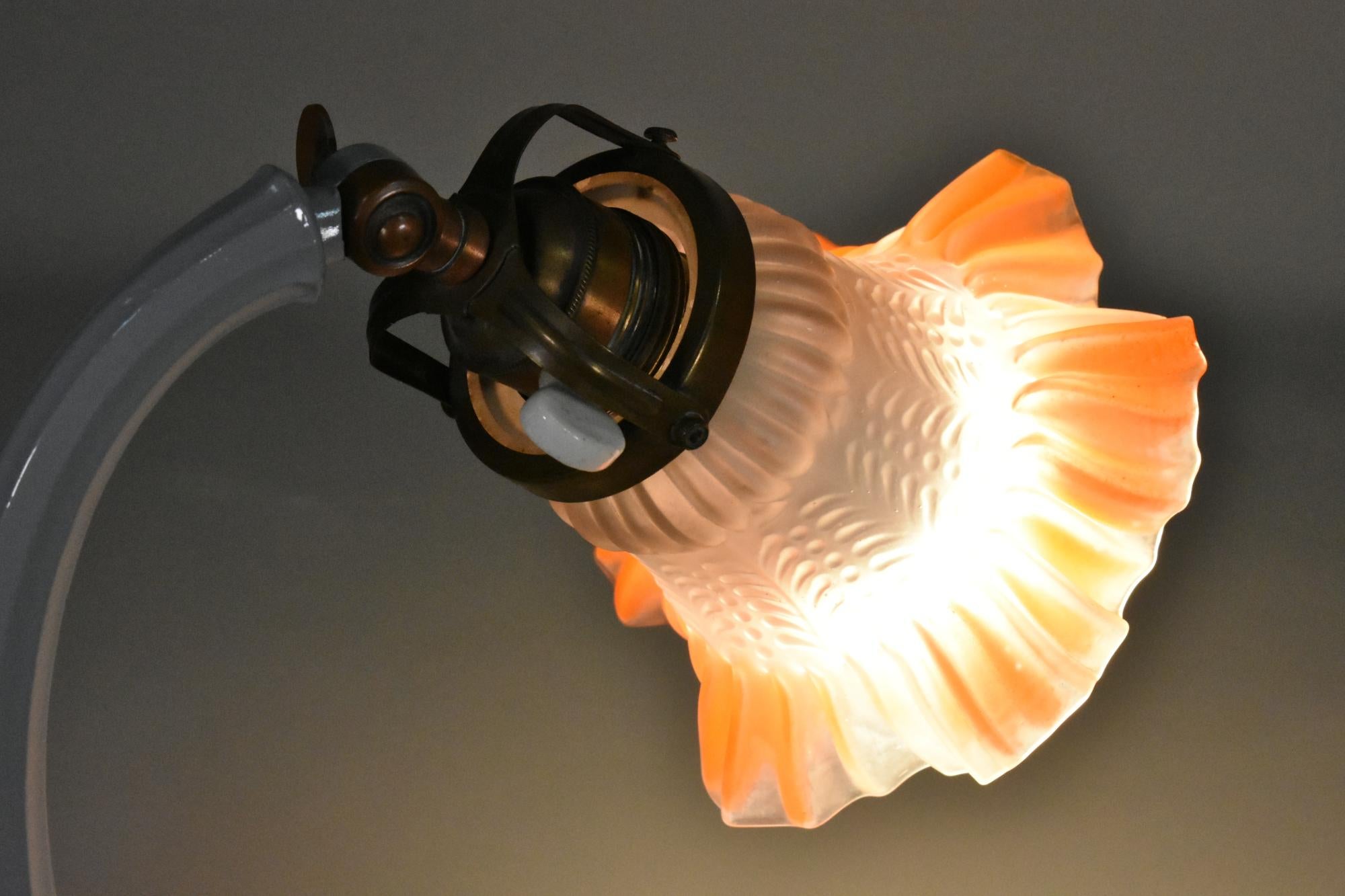 French Art Nouveau Desk Lamp For Sale 1