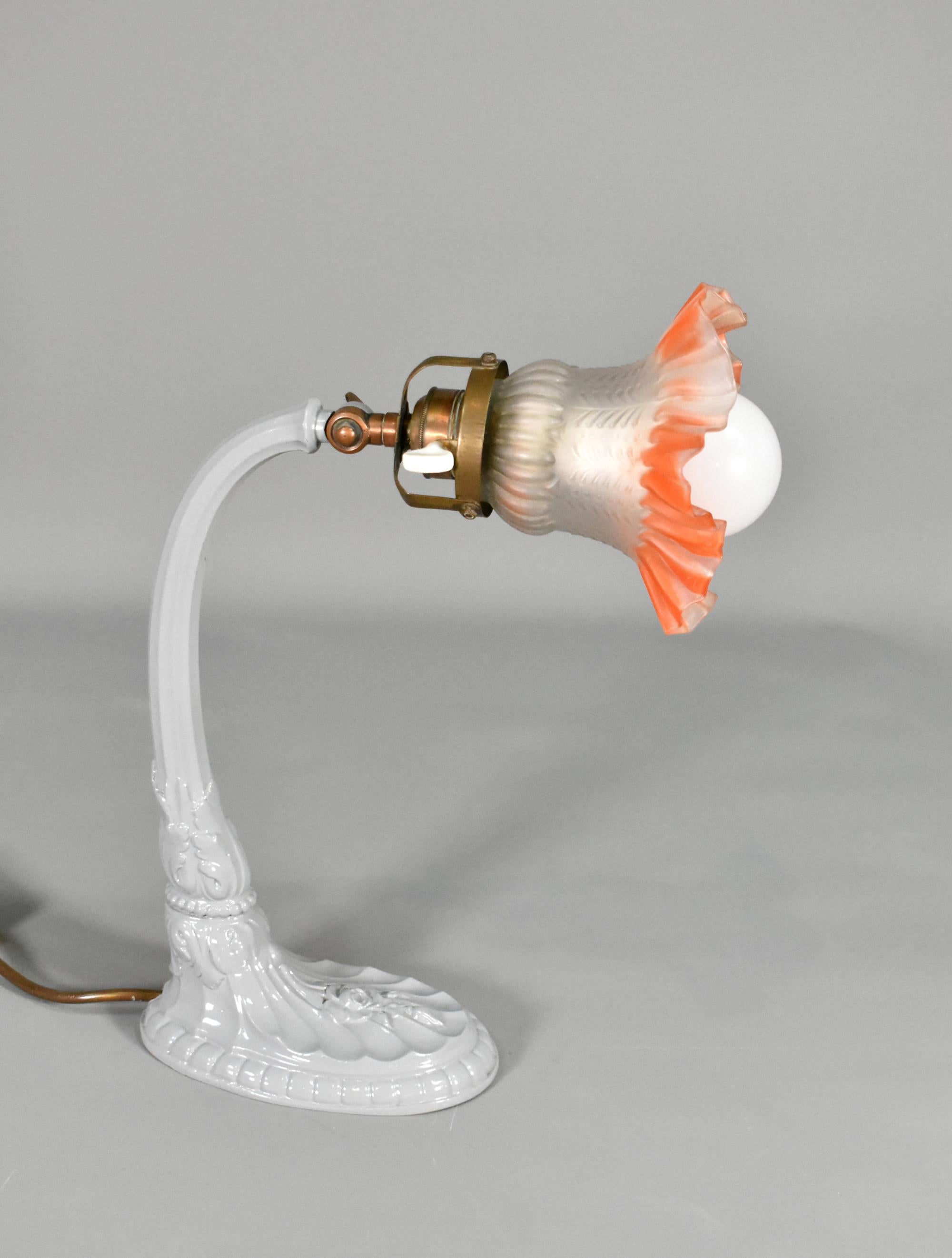 Lampe de bureau Art nouveau français en vente 2
