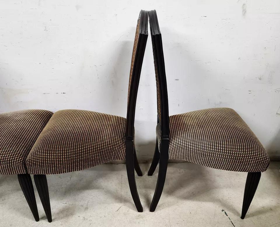 Sedie da pranzo francesi in stile Art Nouveau a doppia anfora, set di 4 pezzi in vendita 7