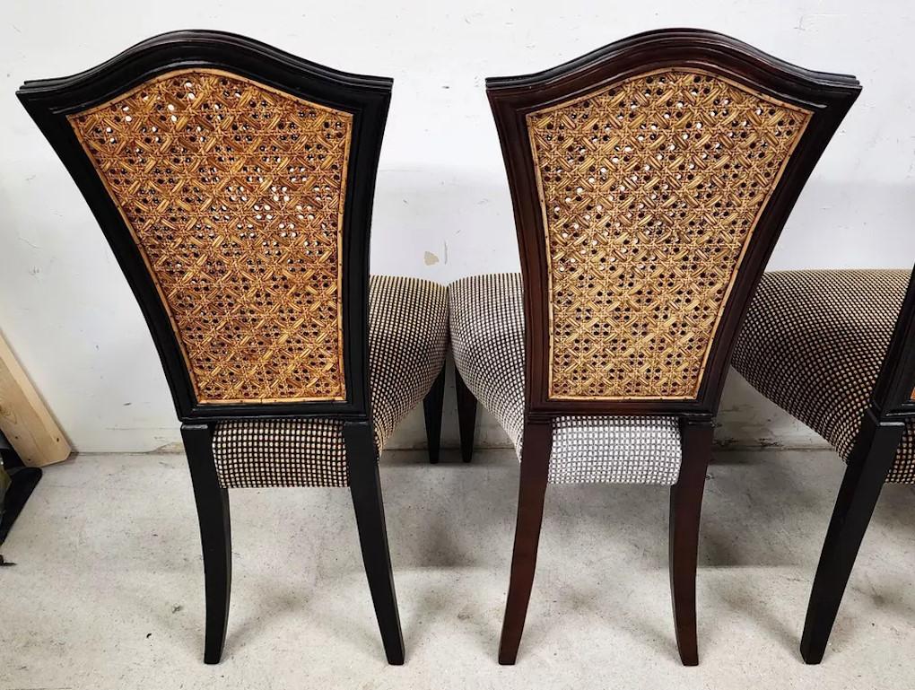 Sedie da pranzo francesi in stile Art Nouveau a doppia anfora, set di 4 pezzi in vendita 9