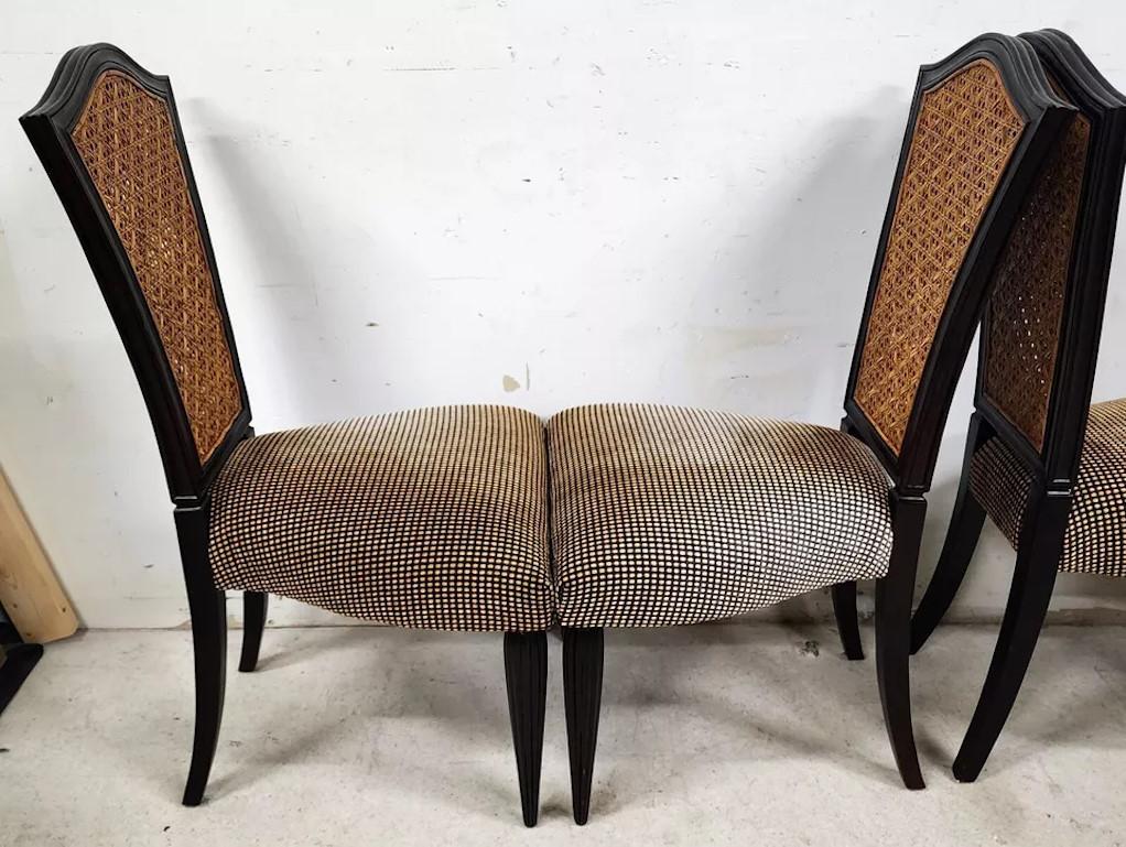 Sedie da pranzo francesi in stile Art Nouveau a doppia anfora, set di 4 pezzi in vendita 11