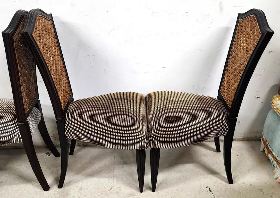 Sedie da pranzo francesi in stile Art Nouveau a doppia anfora, set di 4 pezzi in vendita 12