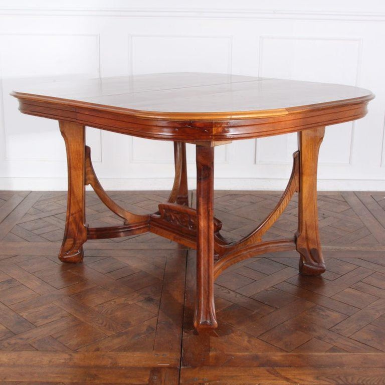 French Art Nouveau Dining Table at 1stDibs