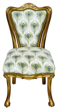 French Art Nouveau Dressing Table Chair Circa 1890