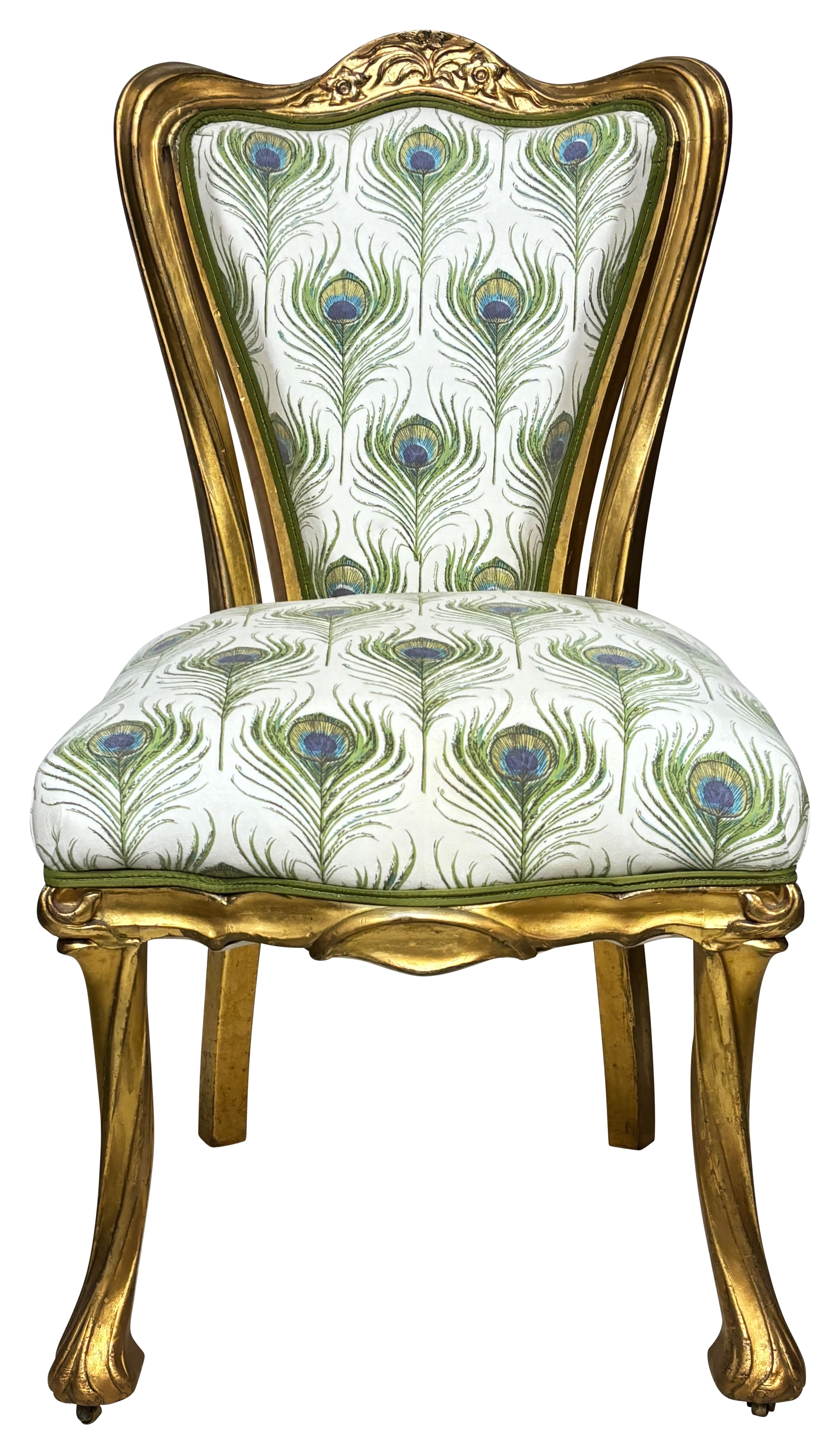 Französischer Jugendstil-Schminktischstuhl, um 1890 (19. Jahrhundert) im Angebot