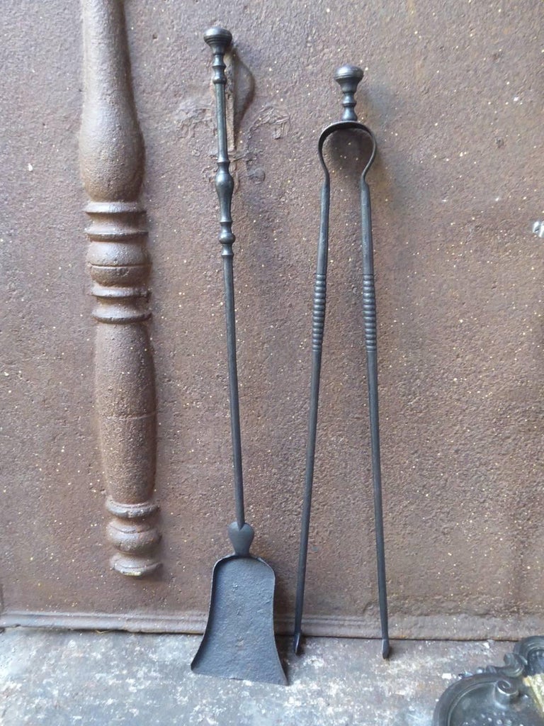 French Art Nouveau Fireplace Tools or Fire Tools at 1stDibs