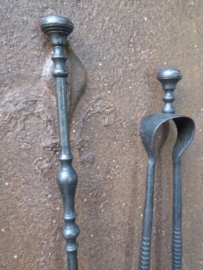 French Art Nouveau Fireplace Tools or Fire Tools at 1stDibs