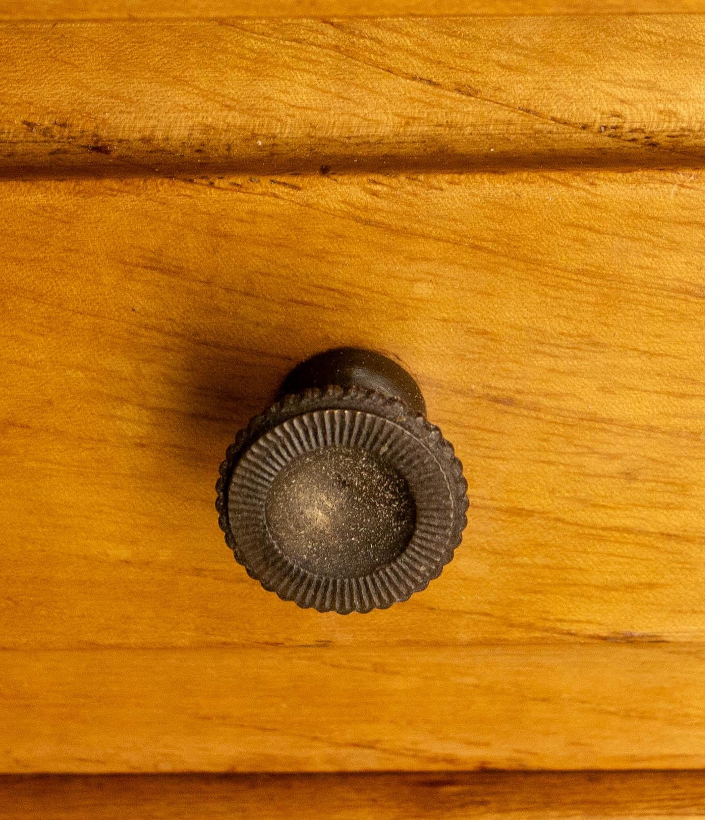 Mesa auxiliar alta francesa Art Nouveau Madera de fresno y mármol Pedestal de entrada c 1920 en venta 1