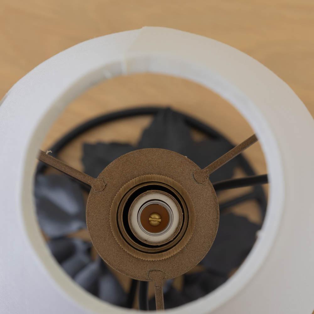 Lampe de table en fer Art nouveau français en vente 5