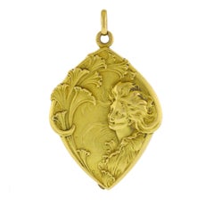 French Art Nouveau Locket
