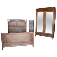 Art Nouveau Bedroom Furniture 61 For At 1stdibs French Art Nouveau Mahogany Clematis Bedroom Set By Mathieu Gallerey Circa 1920