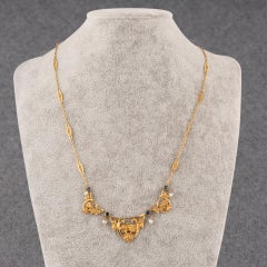 French Art Nouveau Necklace