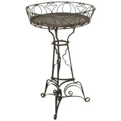 Vintage French Art Nouveau Period Iron Planter or Jardiniere, circa 1900