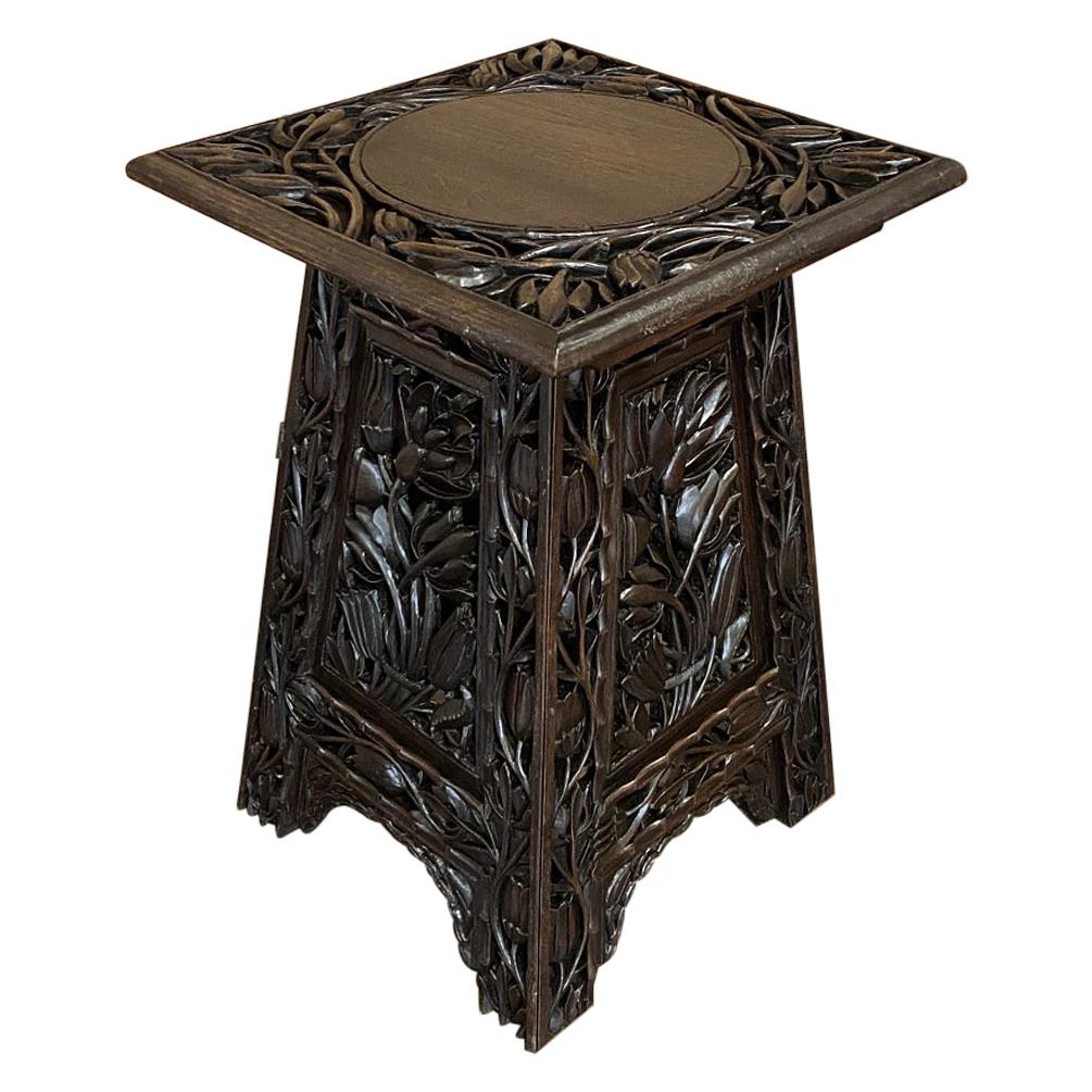 Eucalyptus End Table or Art Display Pedestal For Sale at 1stDibs