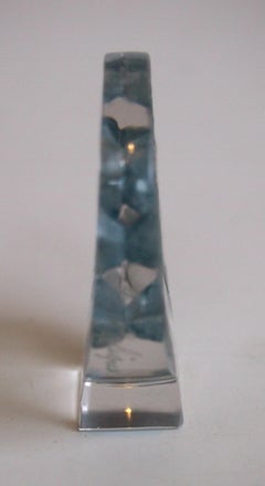 French Art Nouveau Rene Lalique Perruches Glass Cachet, 1919