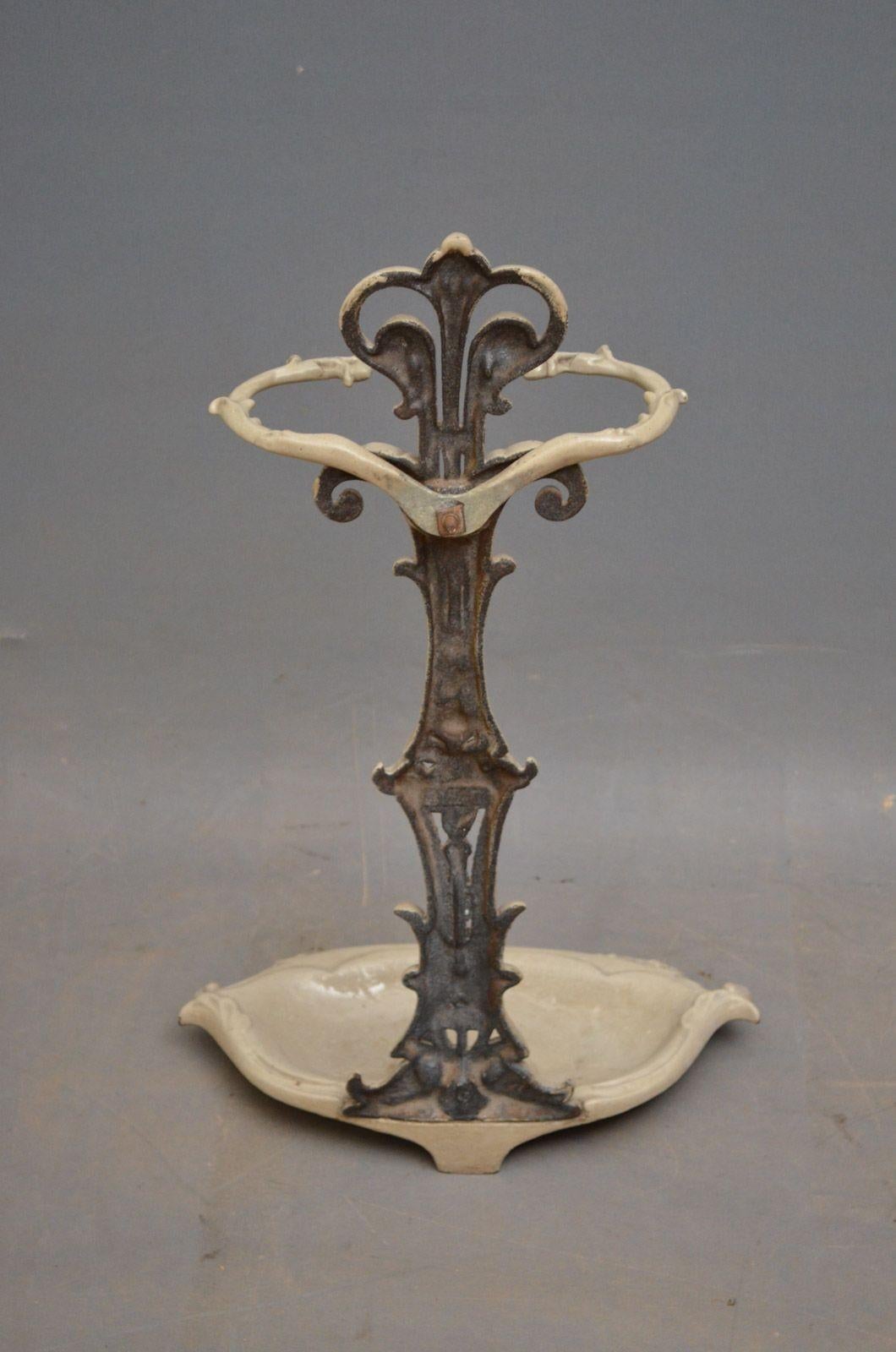 Supporto per bastone in stile Art Nouveau francese in vendita 2
