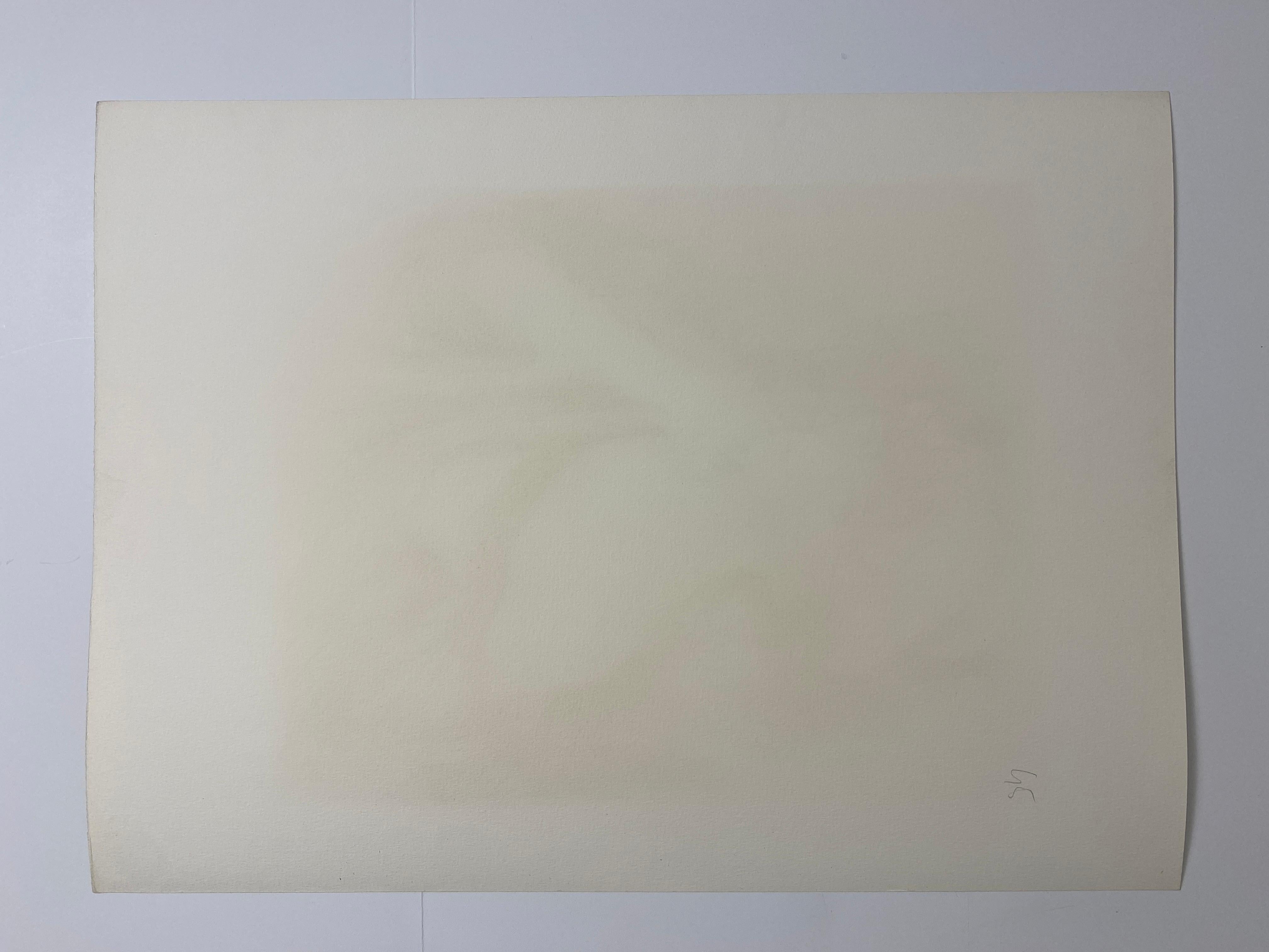 Figurative Farblithographie im französischen Art nouveau-Stil, signiert und nummeriert (20. Jahrhundert) im Angebot