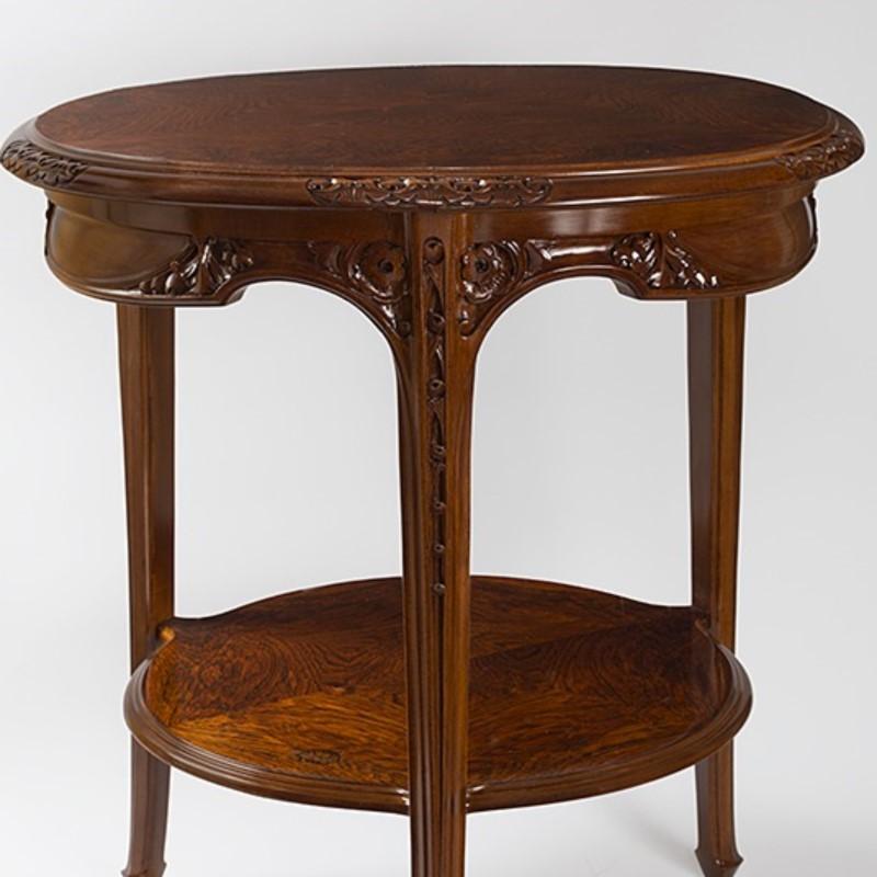 French Art Nouveau Table by Louis Majorelle In Excellent Condition In New York, NY
