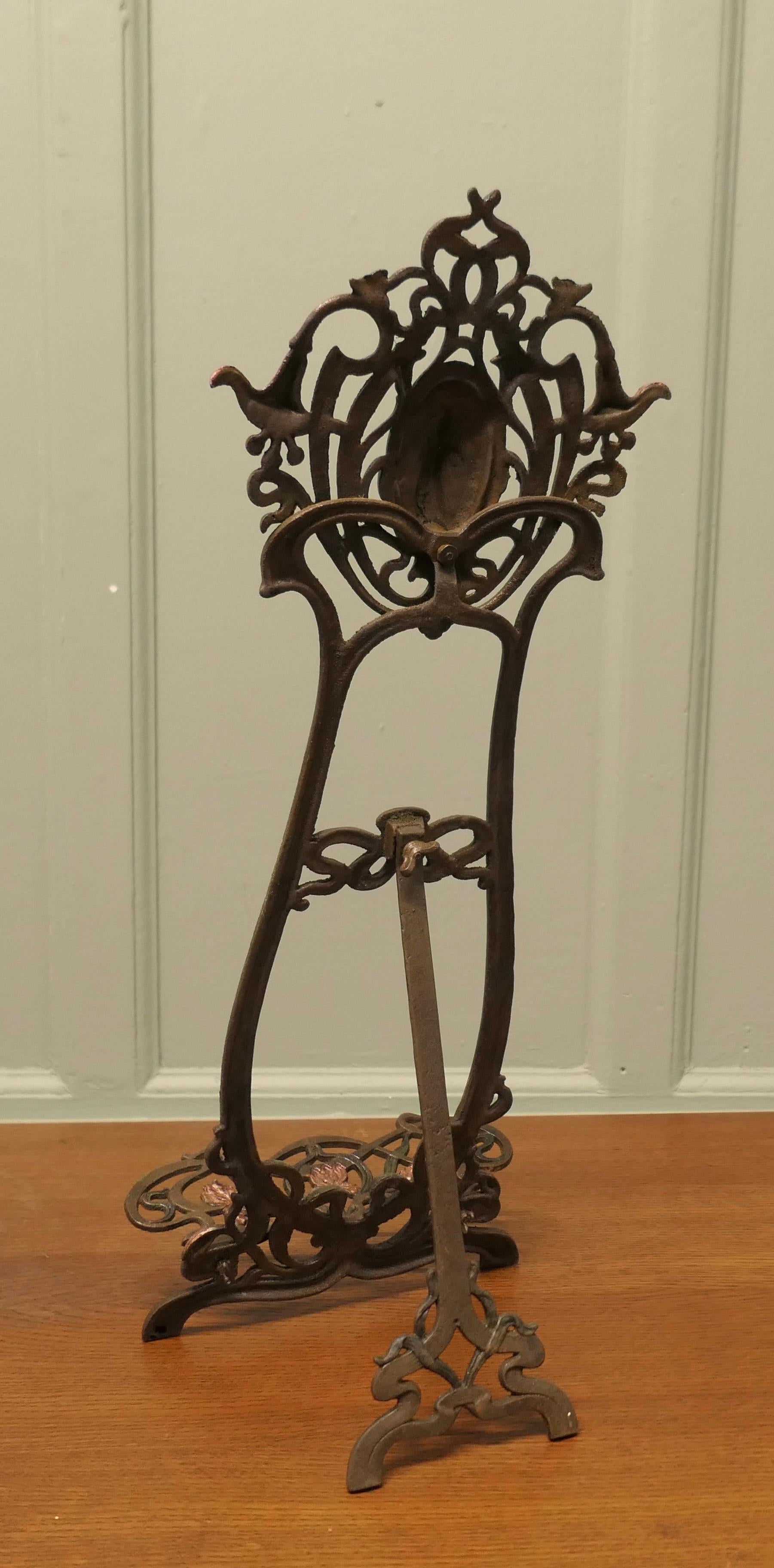 20th Century French Art Nouveau Table Easel or Book Rest For Sale