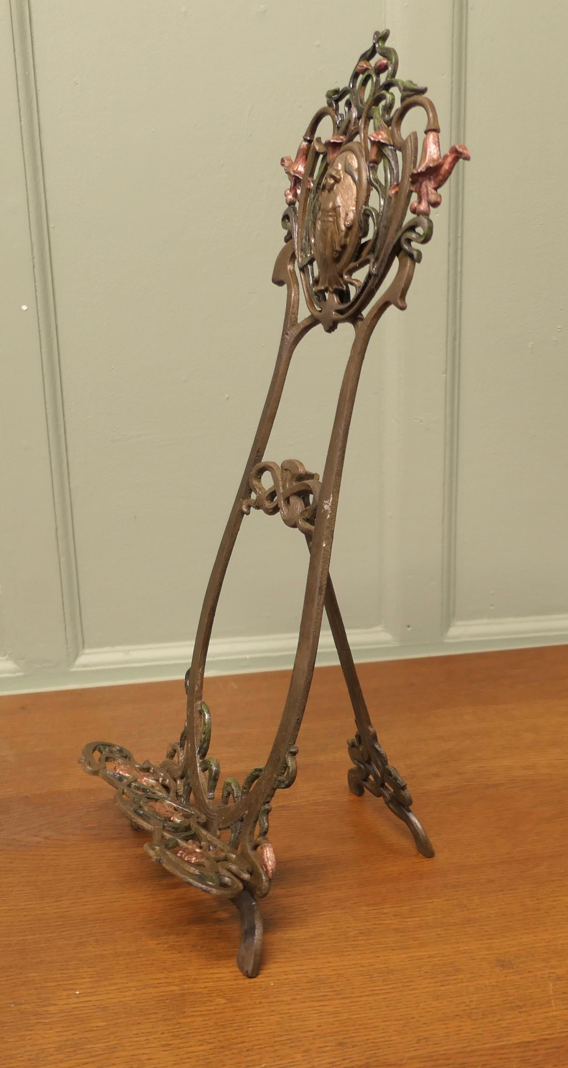 French Art Nouveau Table Easel or Book Rest For Sale 1