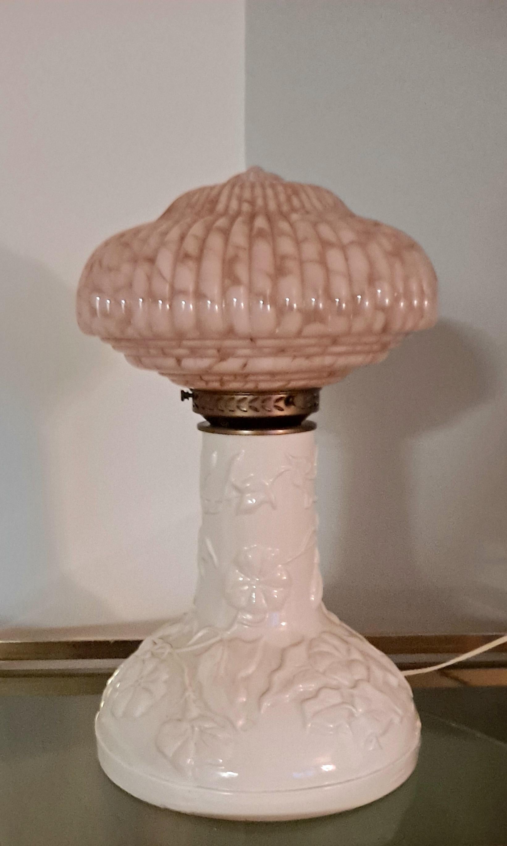 20th Century French Art Nouveau Table Lamp For Sale
