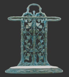 French Art Nouveau Umbrella Stand, 1900