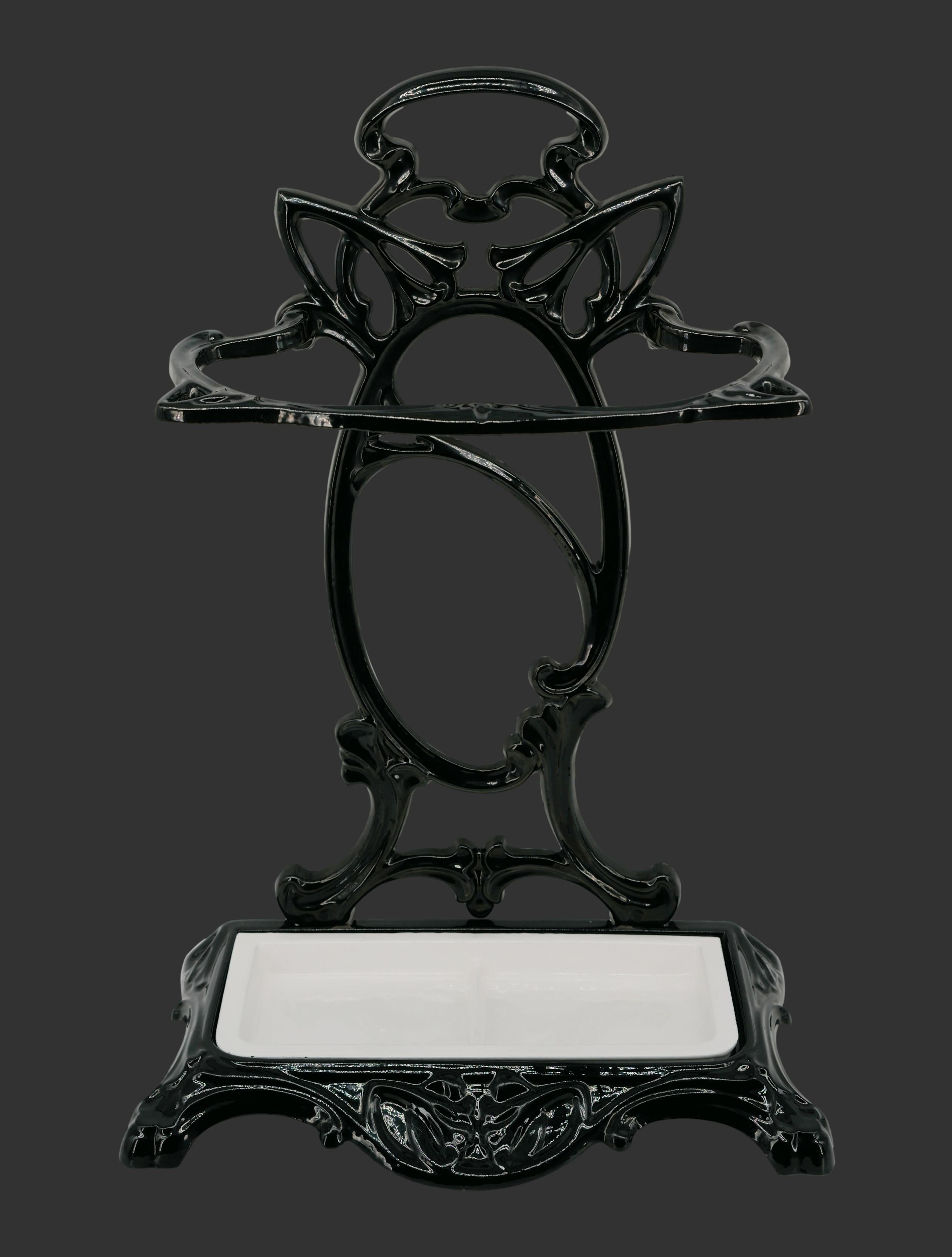 Smaltato Portaombrelli francese Art Nouveau, 1900 in vendita