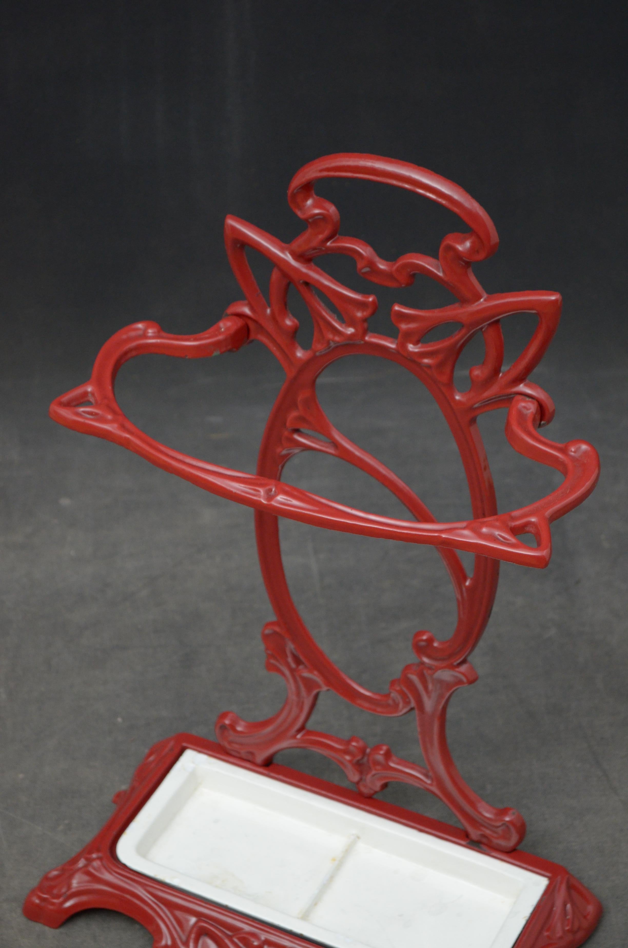 20th Century French Art Nouveau  Umbrella Stand For Sale
