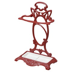 French Art Nouveau  Umbrella Stand
