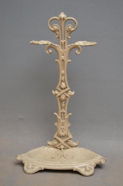 French Art Nouveau Umbrella Stand / Stick Stand or Fire Iron Stand