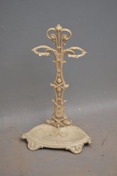 Paragüero francés Art Nouveau / Paragüero de palo o de hierro refractario