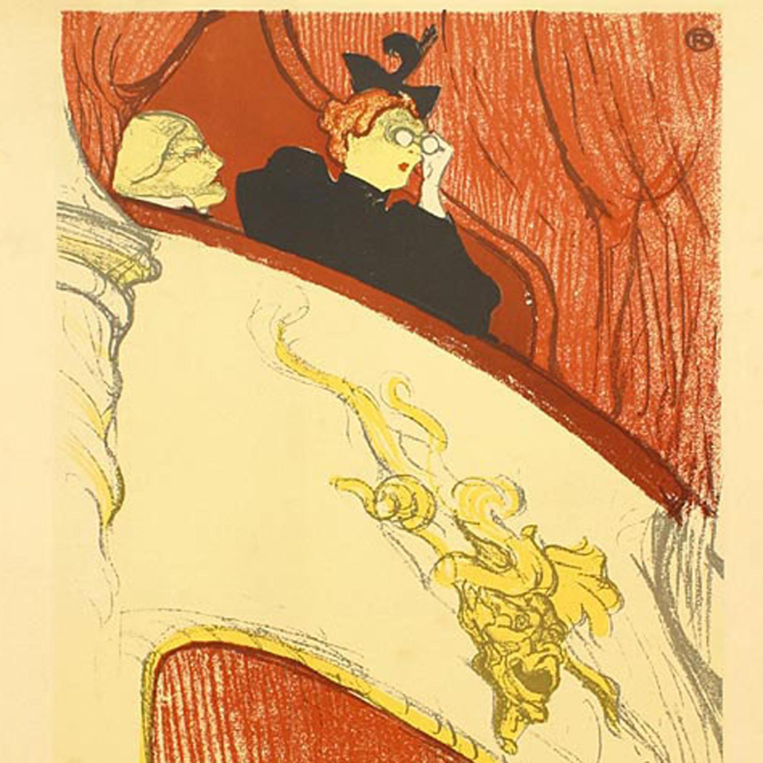 Póster francés Art Nouveau Retrato de mujer Francés en venta