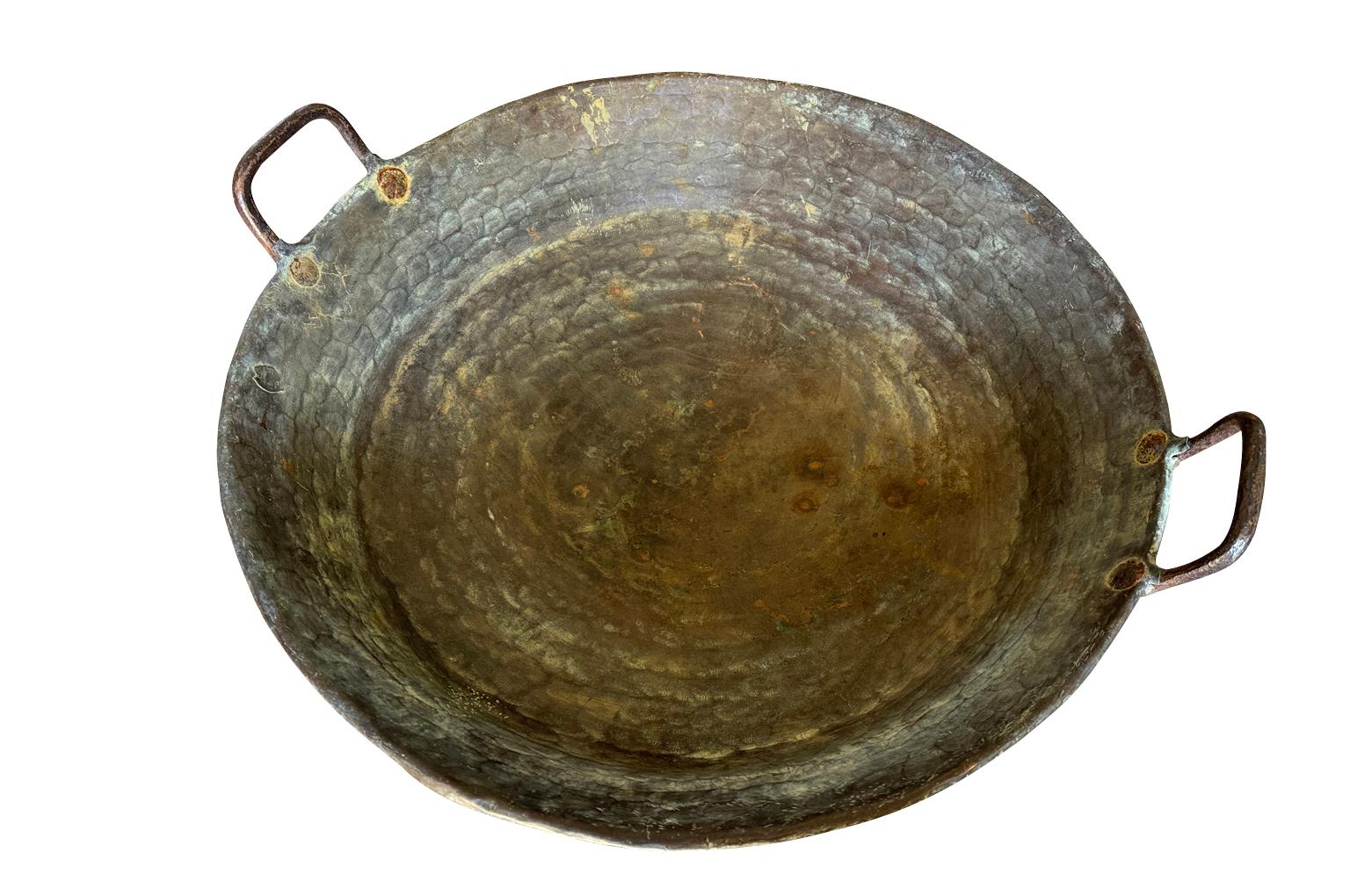French Arte Populaire Padelle - Copper Pan For Sale 5