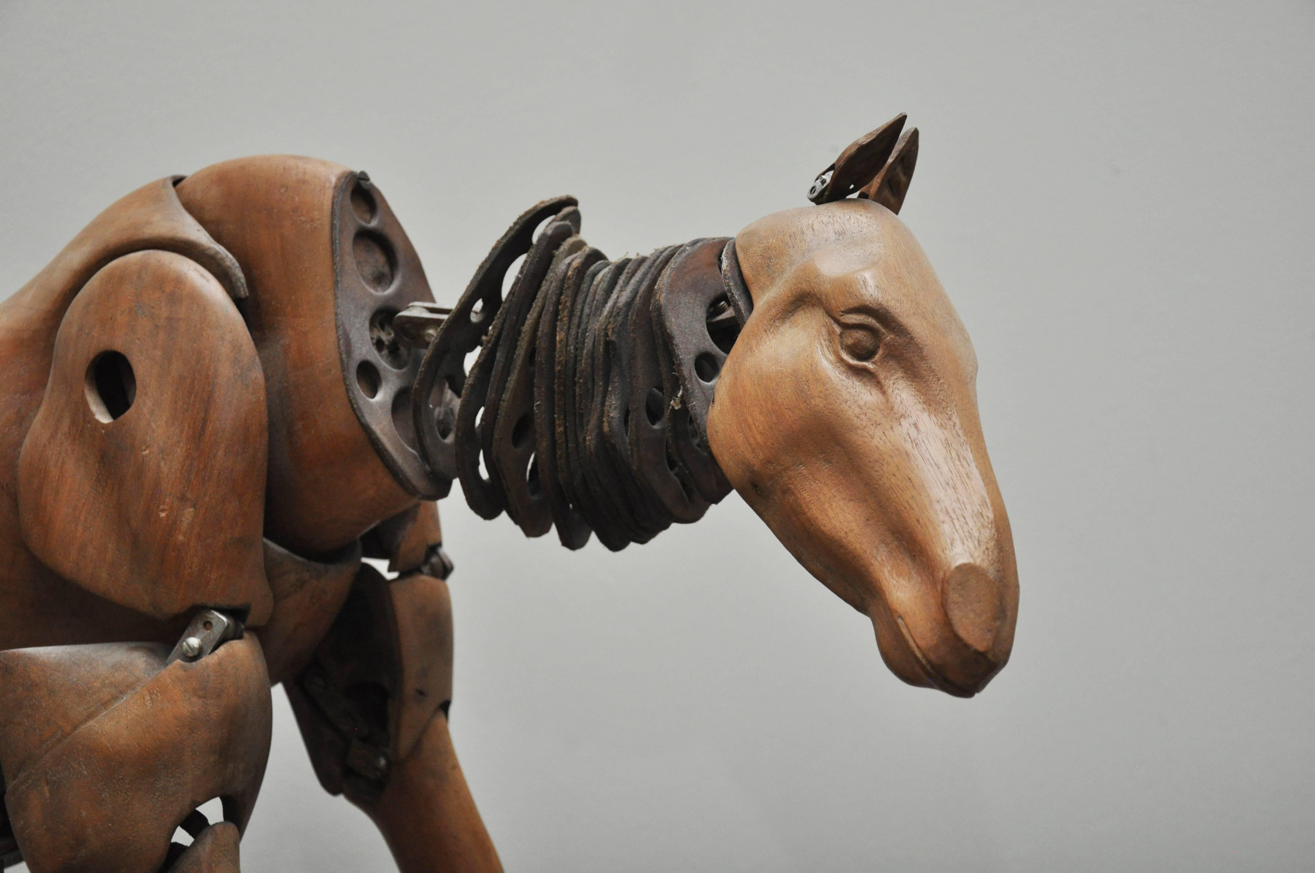 French Articulated Artist's Model of a Horse 1