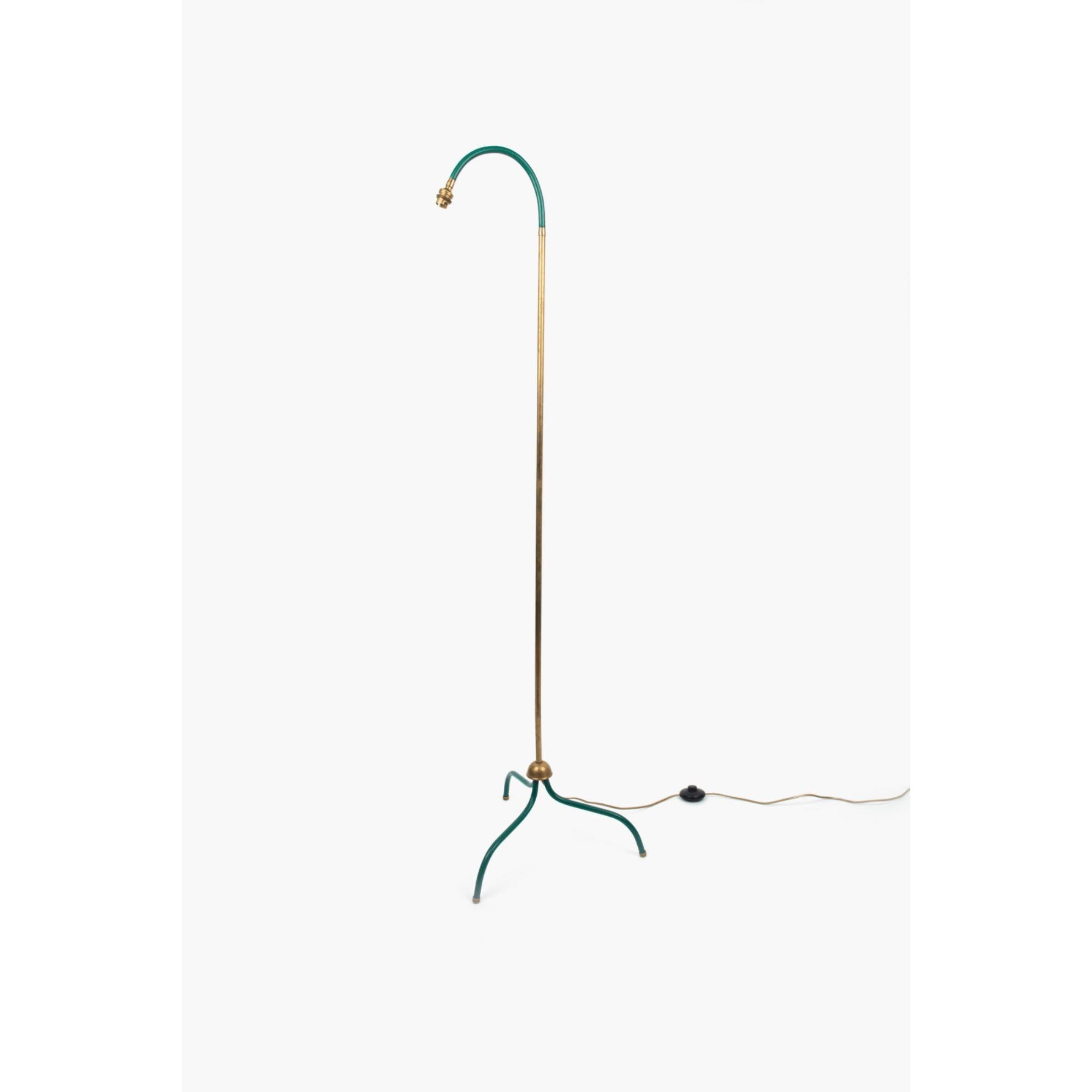 Lacquered French Articulated Floor Lamp, 1960s