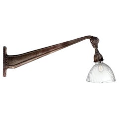 Lampe de rue articulée française