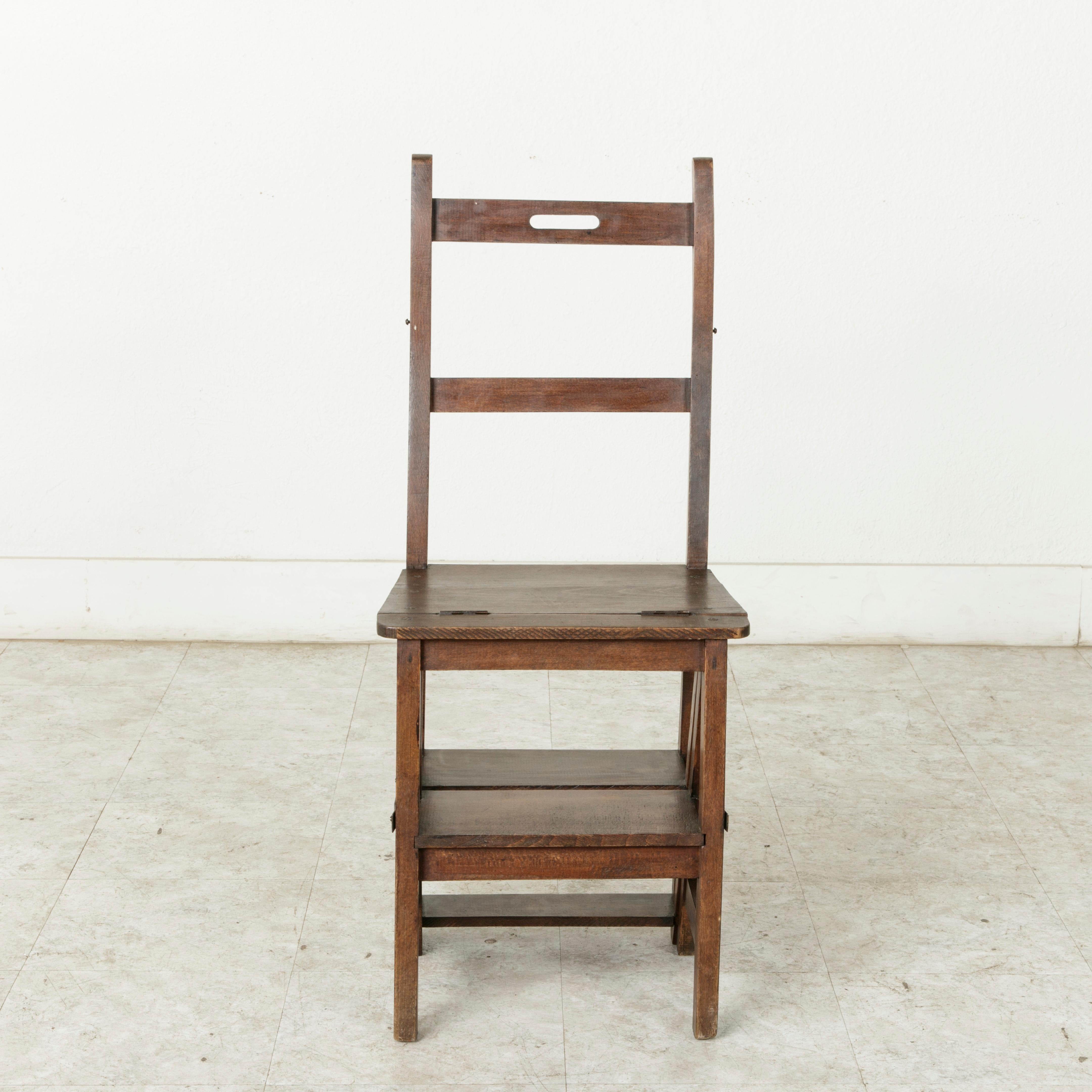 library chair ladder