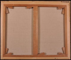 Fine 19th Century French Oil Painting - Paddle Steamer Ship Choppy Waters