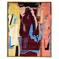 Alfombra Artística Francesa de Albert Gleizes 9'7" x 12'0