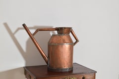 French Arts and Crafts Copper Watering Pitcher, ca. 1900