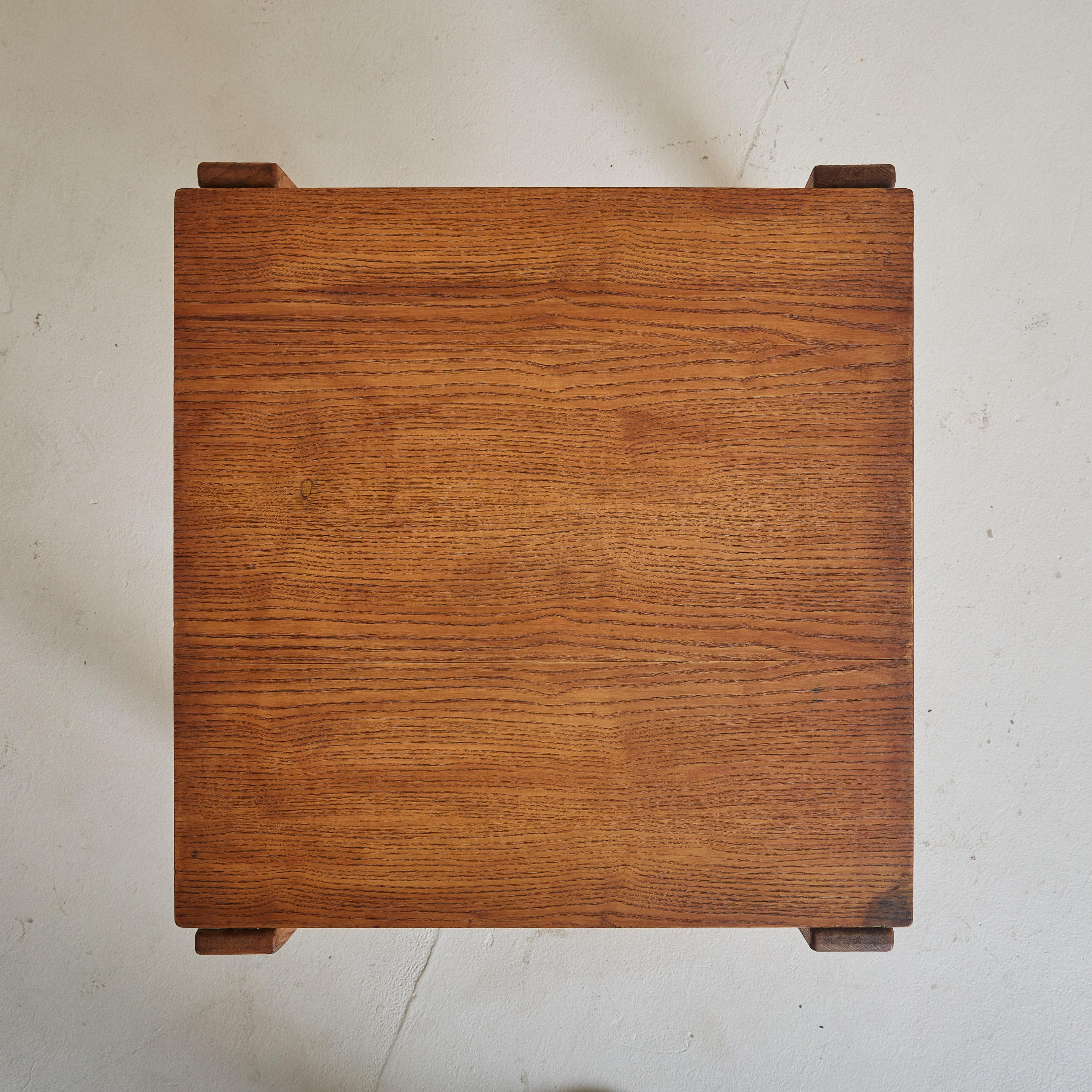 Mid-Century Modern Table basse française Georges Candilis & Anja Blomstedt pour Sentou en vente